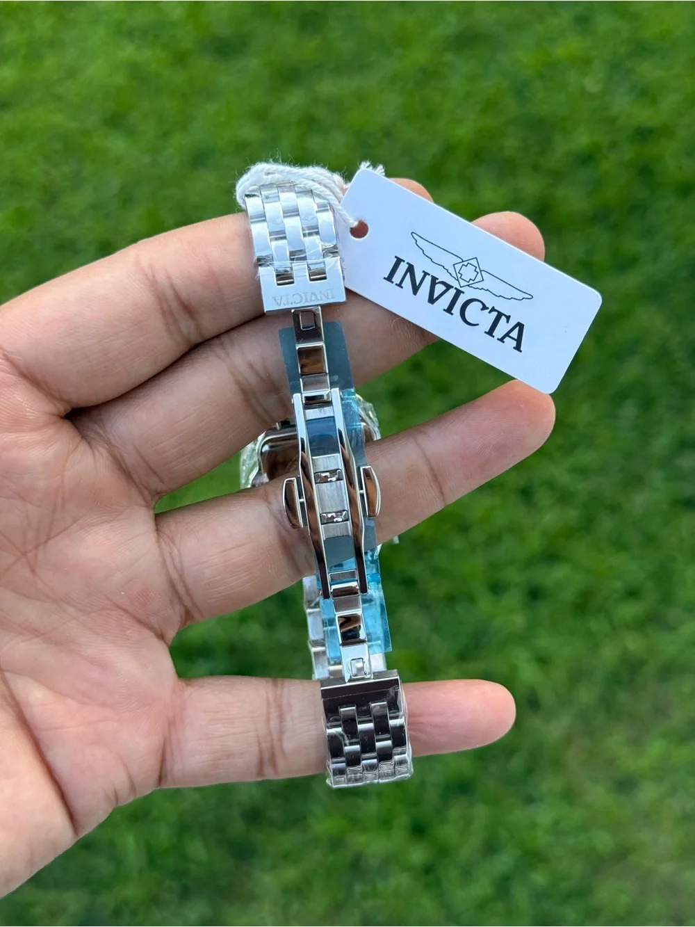 Invicta Celestial green dial with diamond bezel Womens Watch